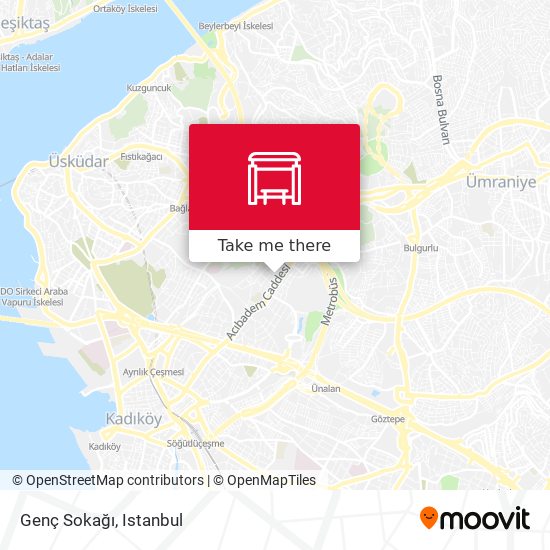 Genç Sokağı map