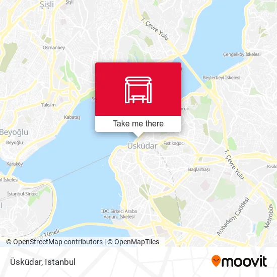 Üsküdar map