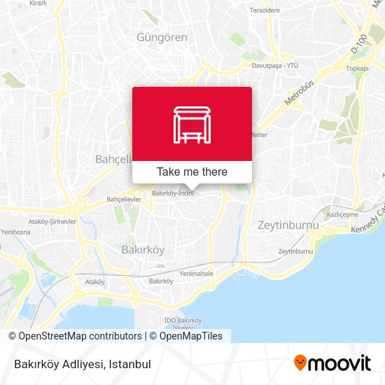 Bakırköy Adliyesi map