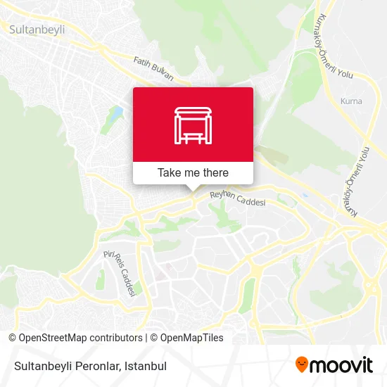 Sultanbeyli Peronlar map