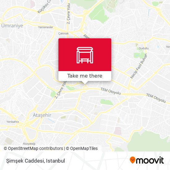 Şimşek Caddesi map