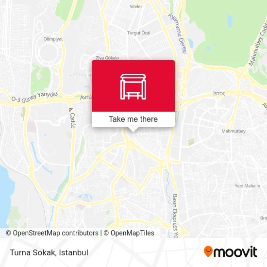 Turna Sokak map