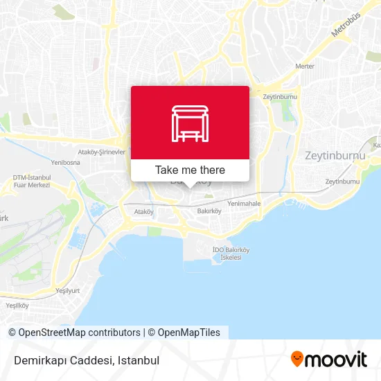 Demirkapı Caddesi map