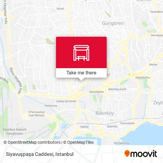 Siyavuşpaşa Caddesi map