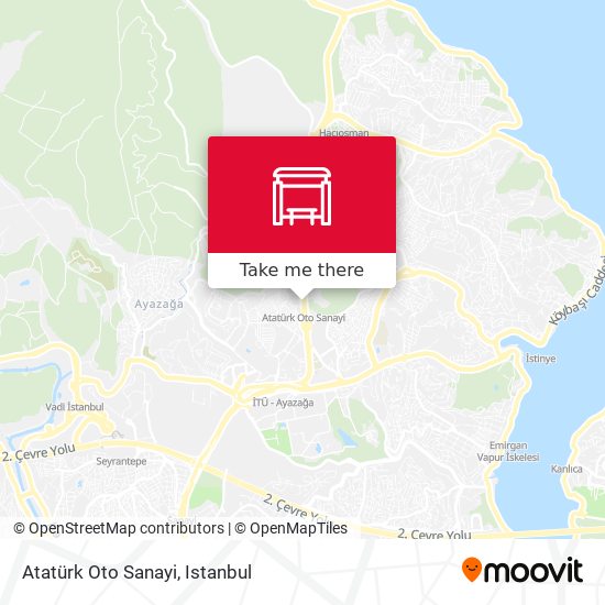 Atatürk Oto Sanayi map