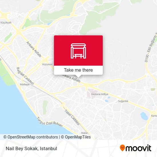 Nail Bey Sokak map