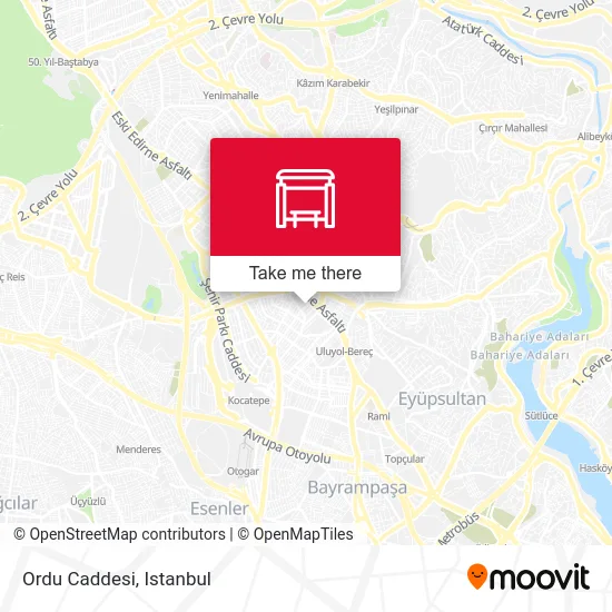 Ordu Caddesi map