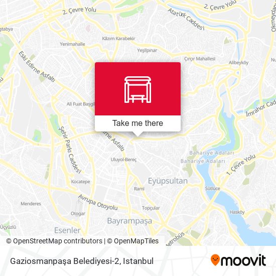 Gaziosmanpaşa Belediyesi-2 map