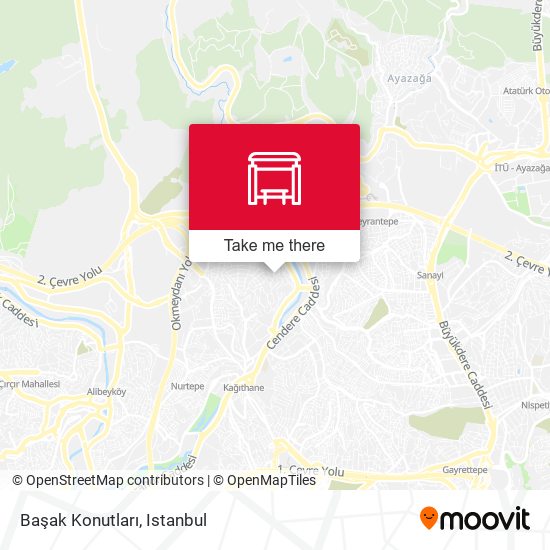 Başak Konutları map