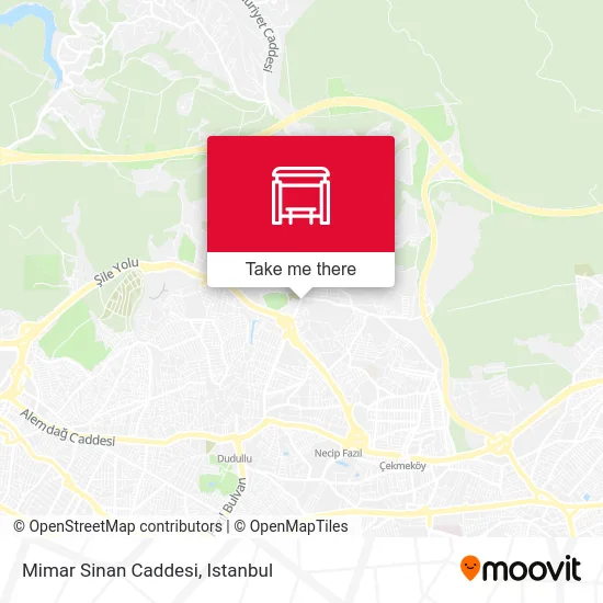 Mimar Sinan Caddesi map