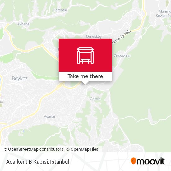 Acarkent B Kapısi map