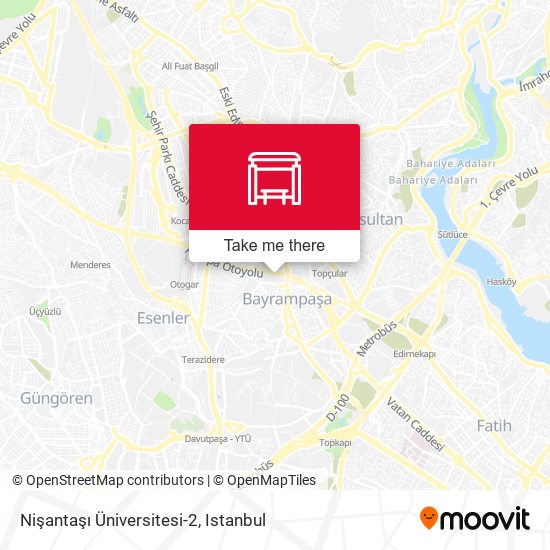 Nişantaşı Üniversitesi-2 map