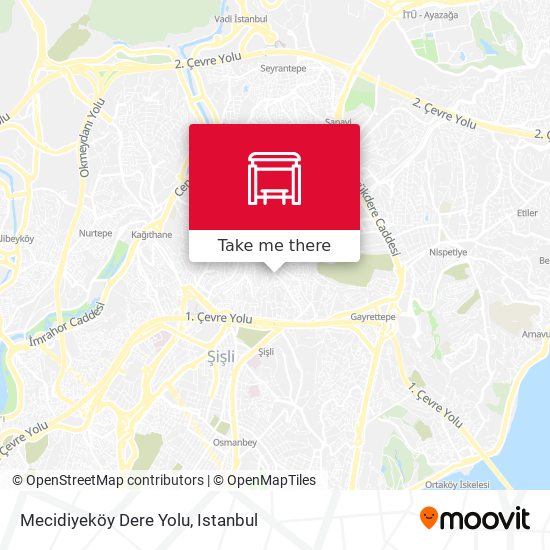 Mecidiyeköy Dere Yolu map