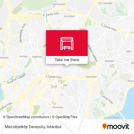 Mecidiyeköy Dereyolu map