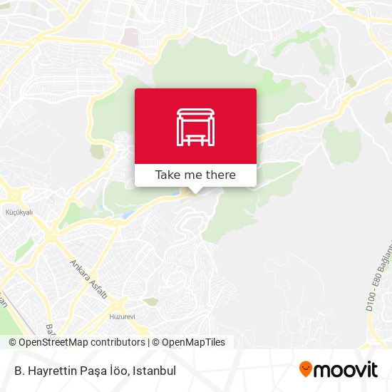 B. Hayrettin Paşa İöo map