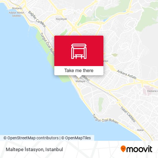 Maltepe İstasyon map