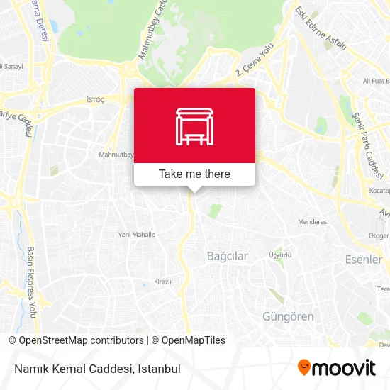Namık Kemal Caddesi map