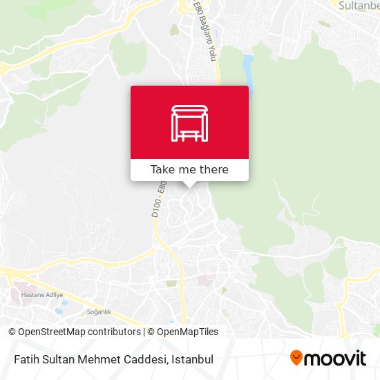Fatih Sultan Mehmet Caddesi map