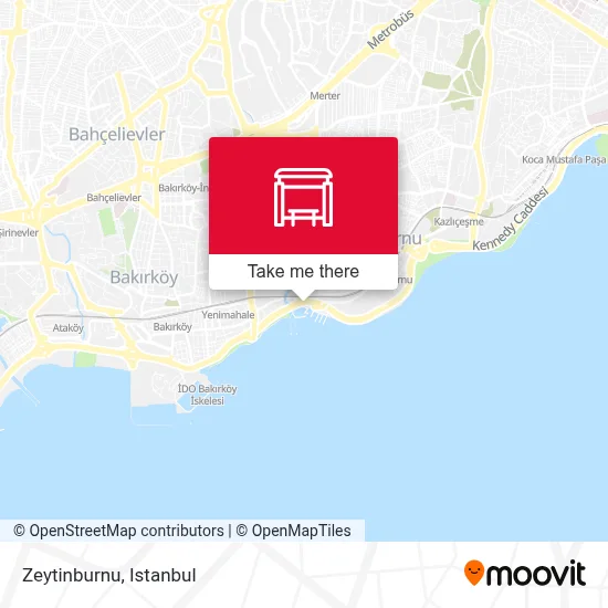 Zeytinburnu map