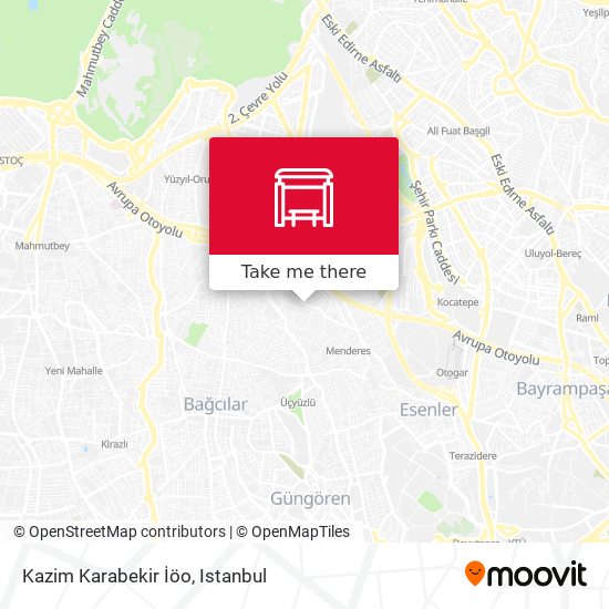 Kazim Karabekir İöo map