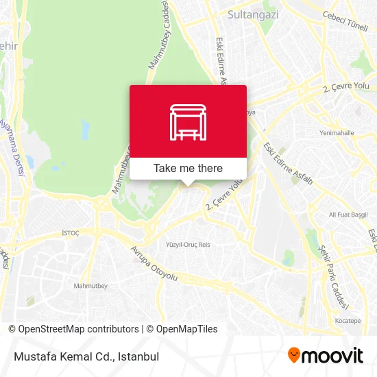 Mustafa Kemal Cd. map