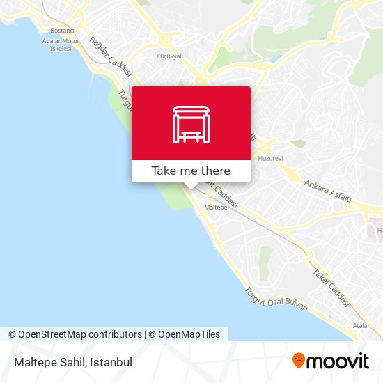 Maltepe Sahil map