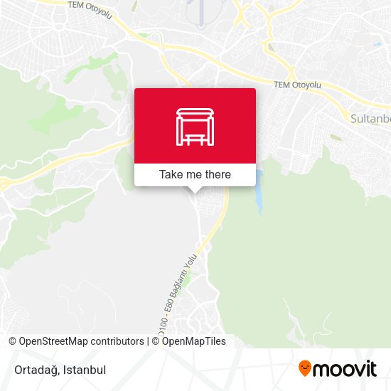 Ortadağ map