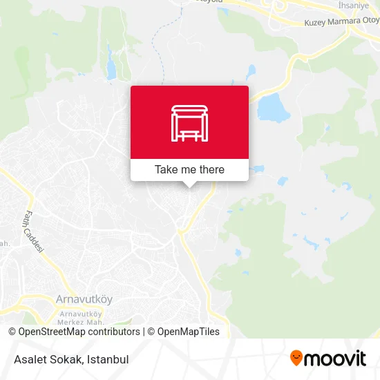 Asalet Sokak map