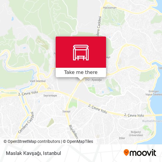 Maslak Kavşağı map