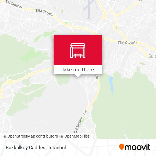 Bakkalköy Caddesi map
