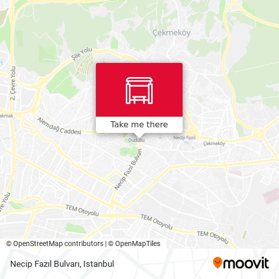 Necip Fazıl Bulvarı map