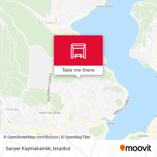 Sarıyer Kaymakamlık map