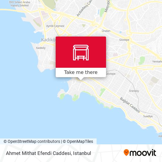 Ahmet Mithat Efendi Caddesi map
