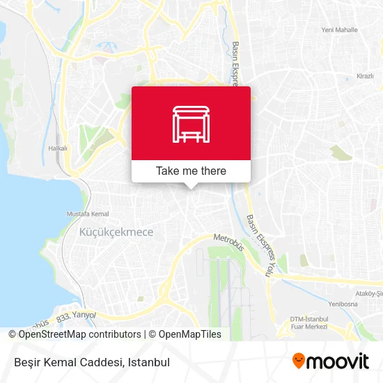 Beşir Kemal Caddesi map
