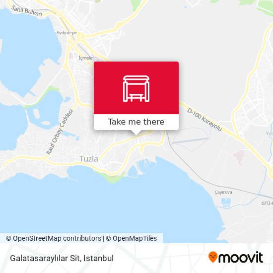 Galatasaraylılar Sit map
