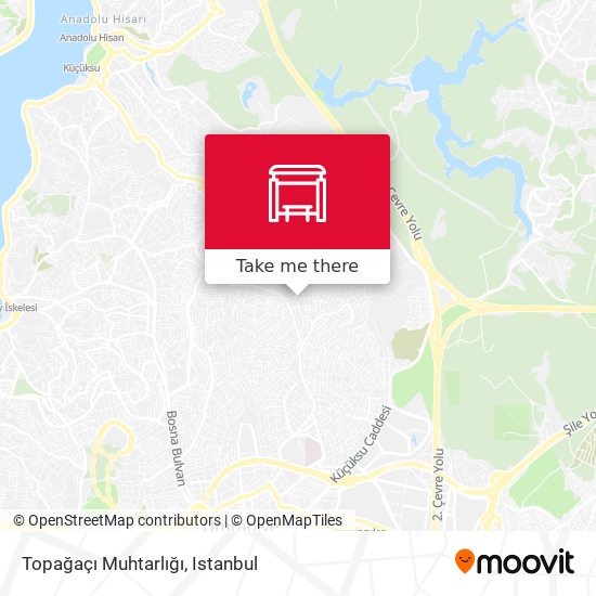 Topağaçı Muhtarlığı map