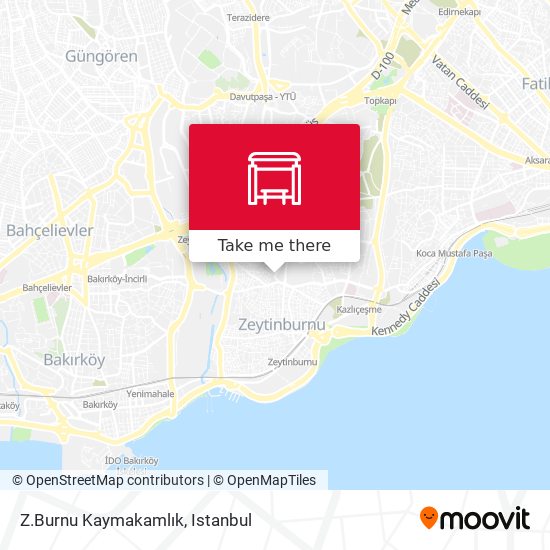 Z.Burnu Kaymakamlık map