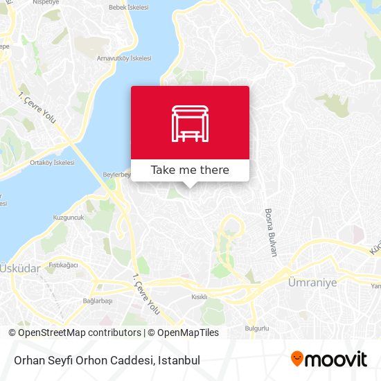 Orhan Seyfi Orhon Caddesi map