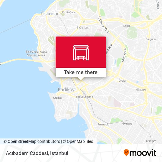 Acıbadem Caddesi map