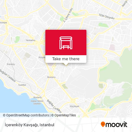 İçerenköy Kavşağı map