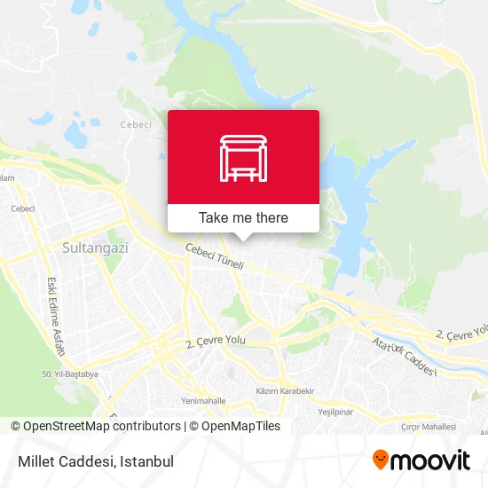 Millet Caddesi map