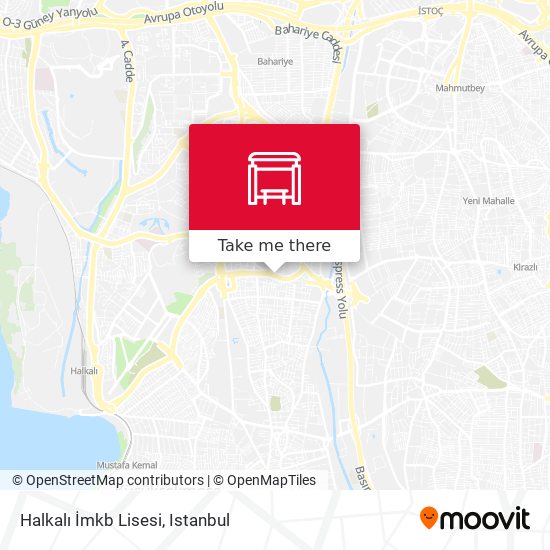 Halkalı İmkb Lisesi map