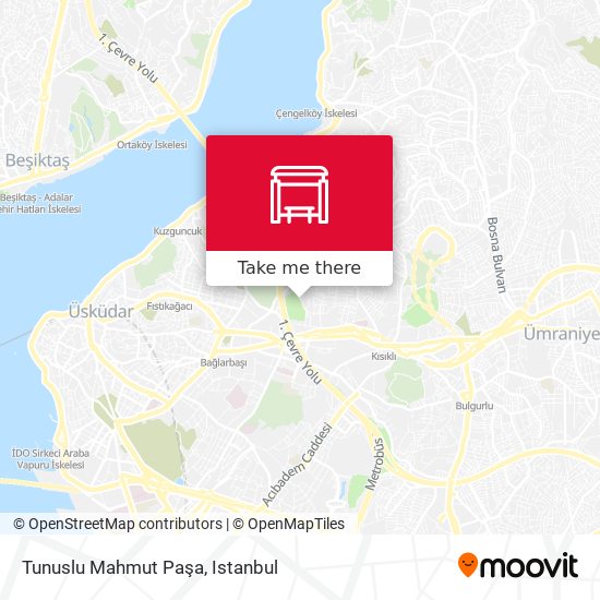 Tunuslu Mahmut Paşa map