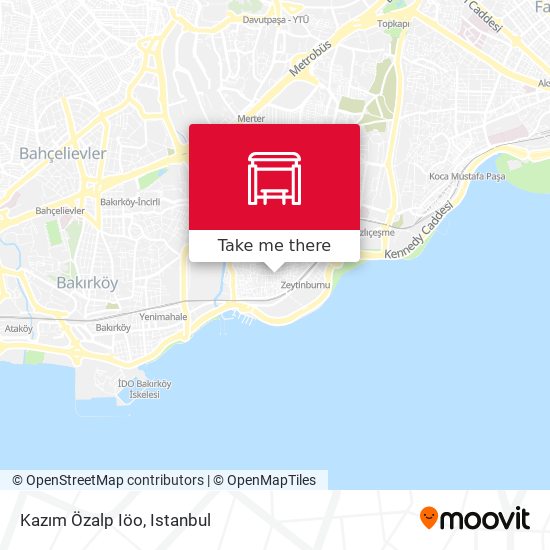 Kazım Özalp Iöo map