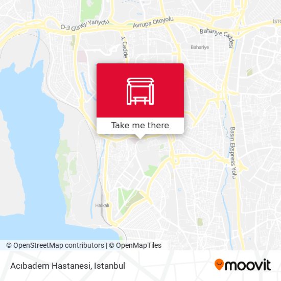 Acıbadem Hastanesi map