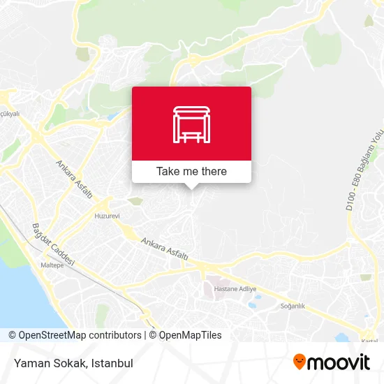 Yaman Sokak map