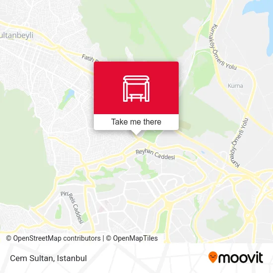 Cem Sultan map