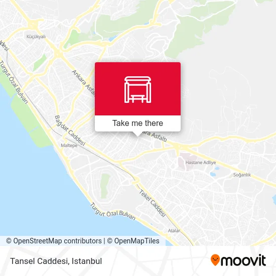 Tansel Caddesi map