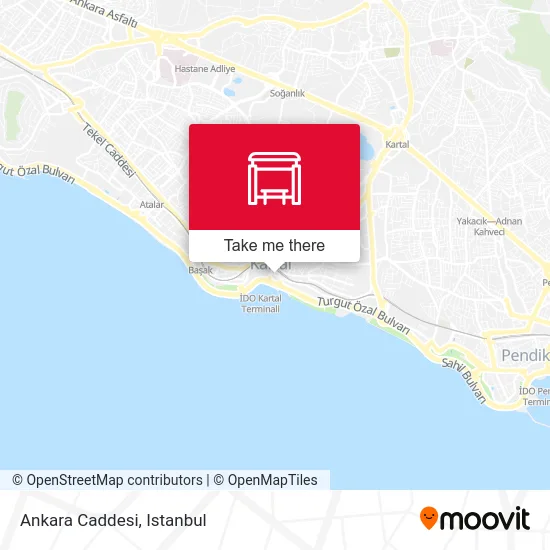 Ankara Caddesi map
