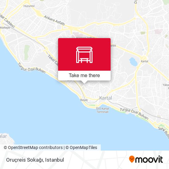 Oruçreis Sokağı map